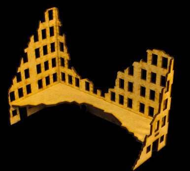 Ruined City Building - 28MMDF003 -