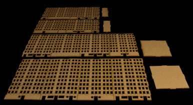6mm Tall City Buildings (Matboard) - 285CSS031 -