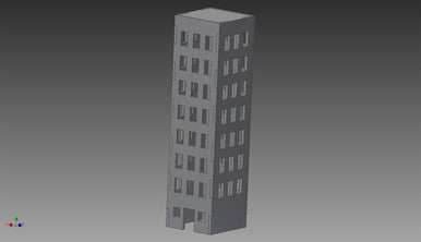 City Building (MDF) - 15MMDF263 -