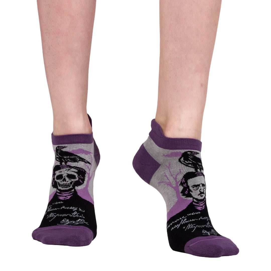 The Raven Poe Ankle and Crew Sock Pack | 2 Designs -