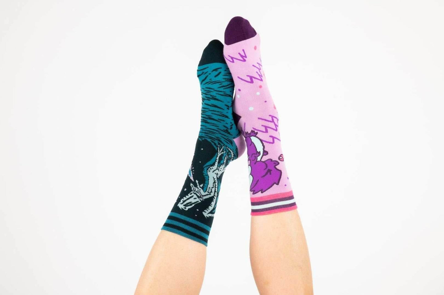 Evil AF Dragon Crew Socks -