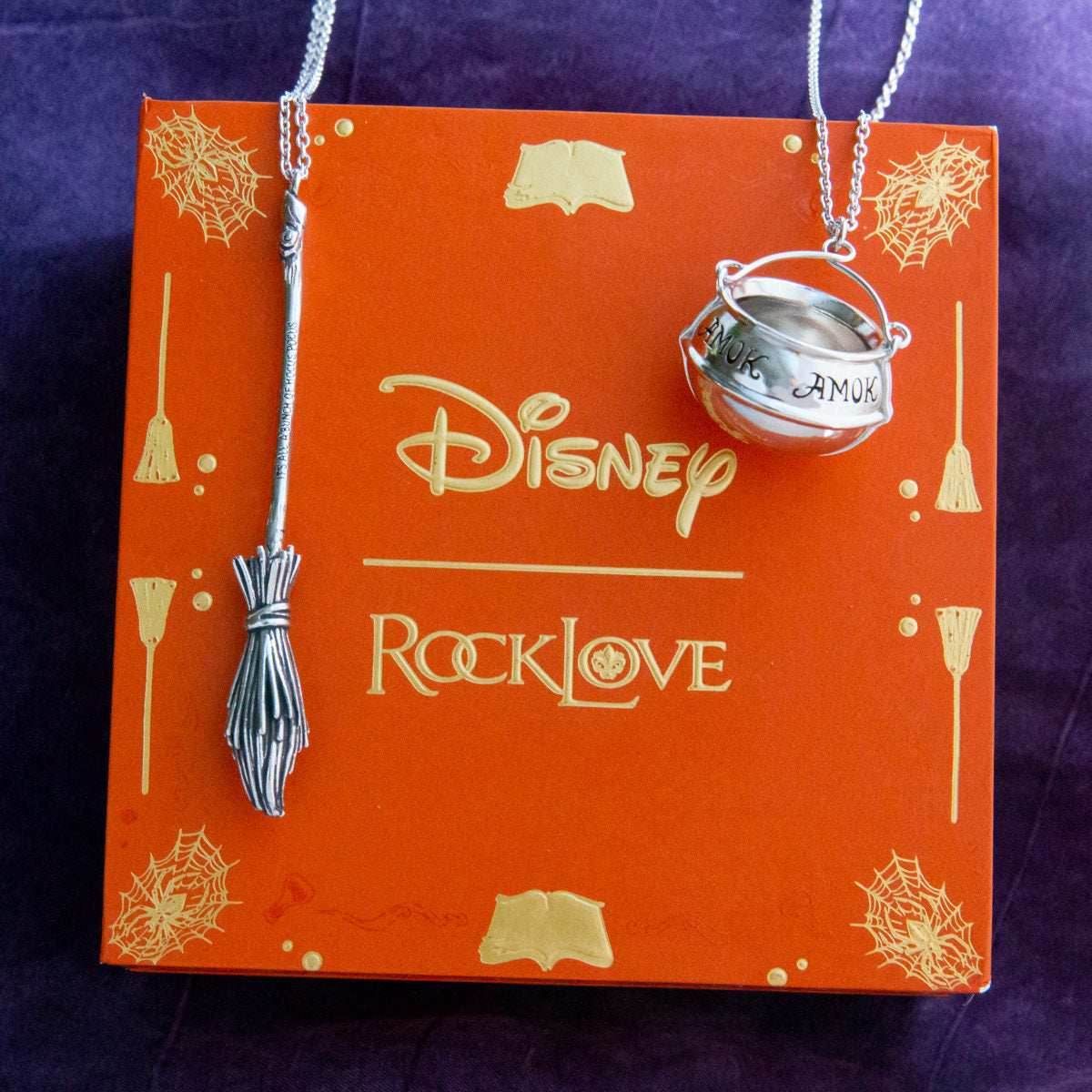 Disney X RockLove HOCUS POCUS Broom Necklace -