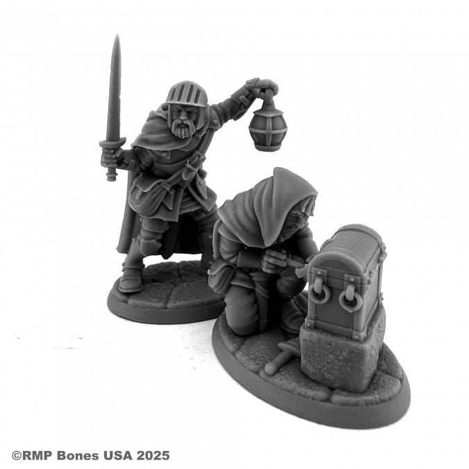 Reaper Miniatures: Teamwork - Rouge and Fighter -