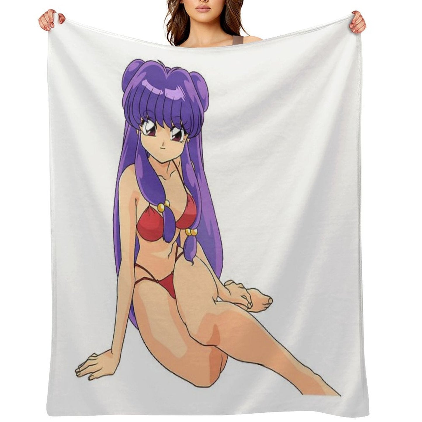 Rank 12 Shampoo Bikini Png HD Throw Blanket