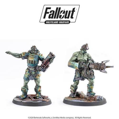 Fallout: Wasteland Warfare - Super Mutants - Overlord and Fist -