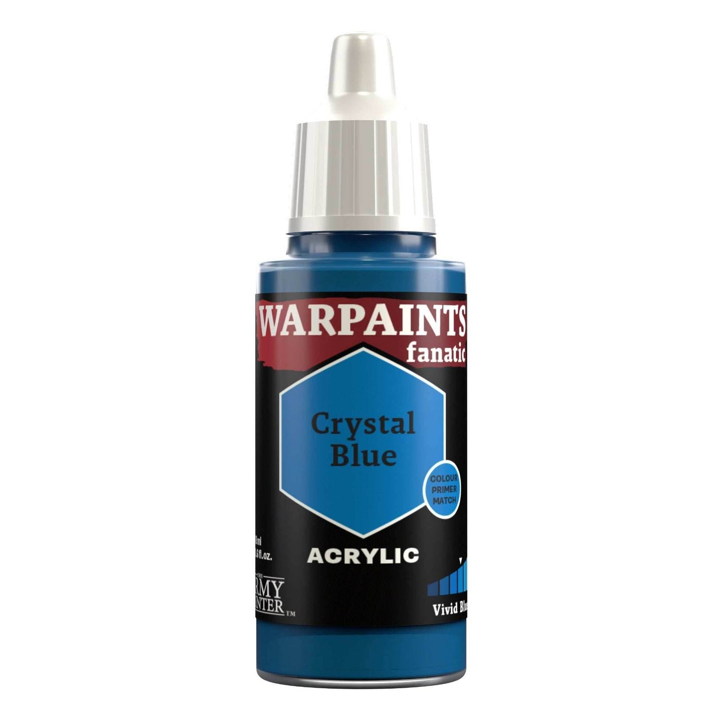 Army Painter Warpaints Fanatic: Crystal Blue 18ml -