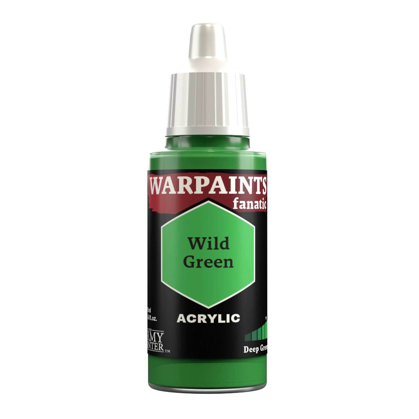 Army Painter Warpaints Fanatic: Wild Green 18ml -