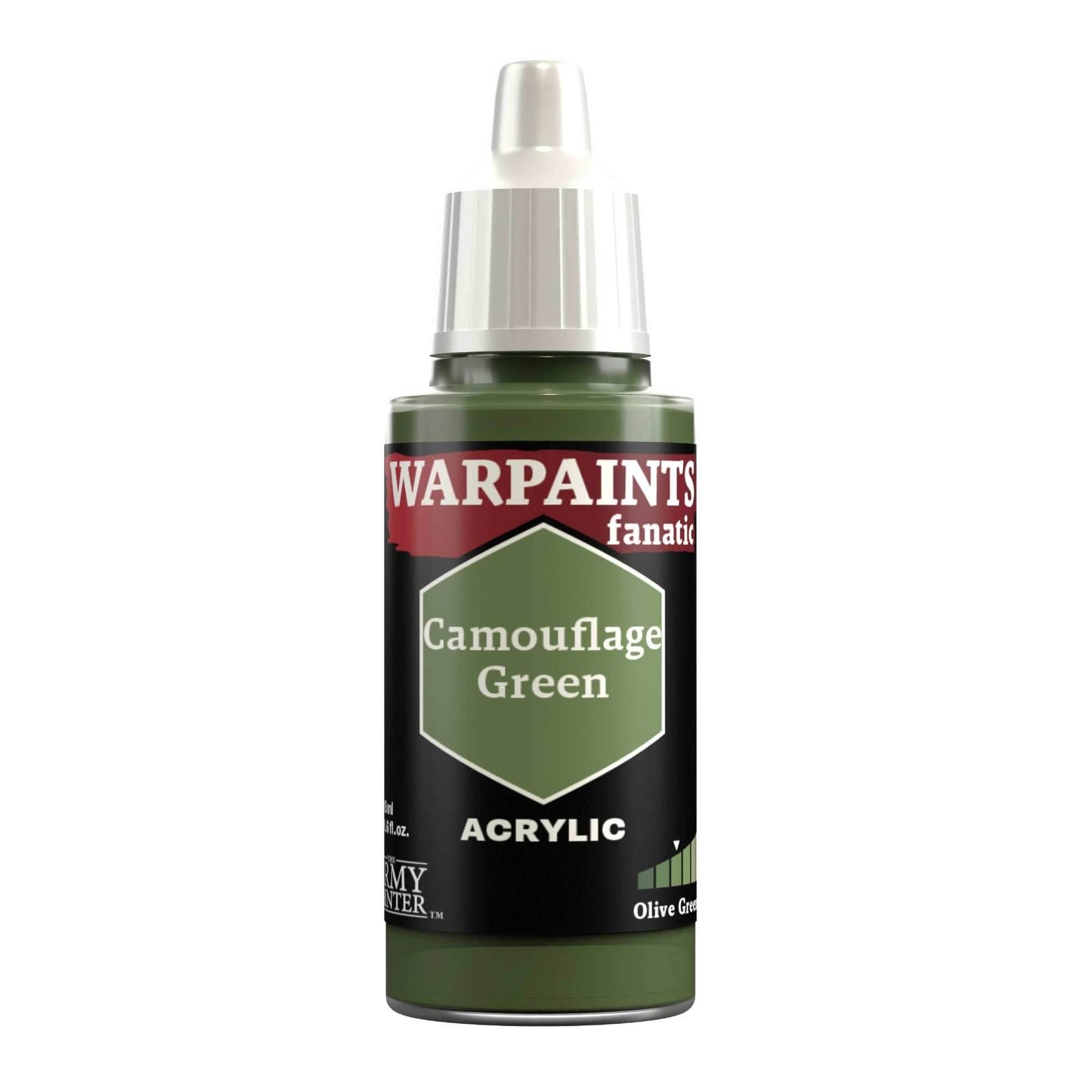 Army Painter Warpaints Fanatic: Camouflage Green 18ml -