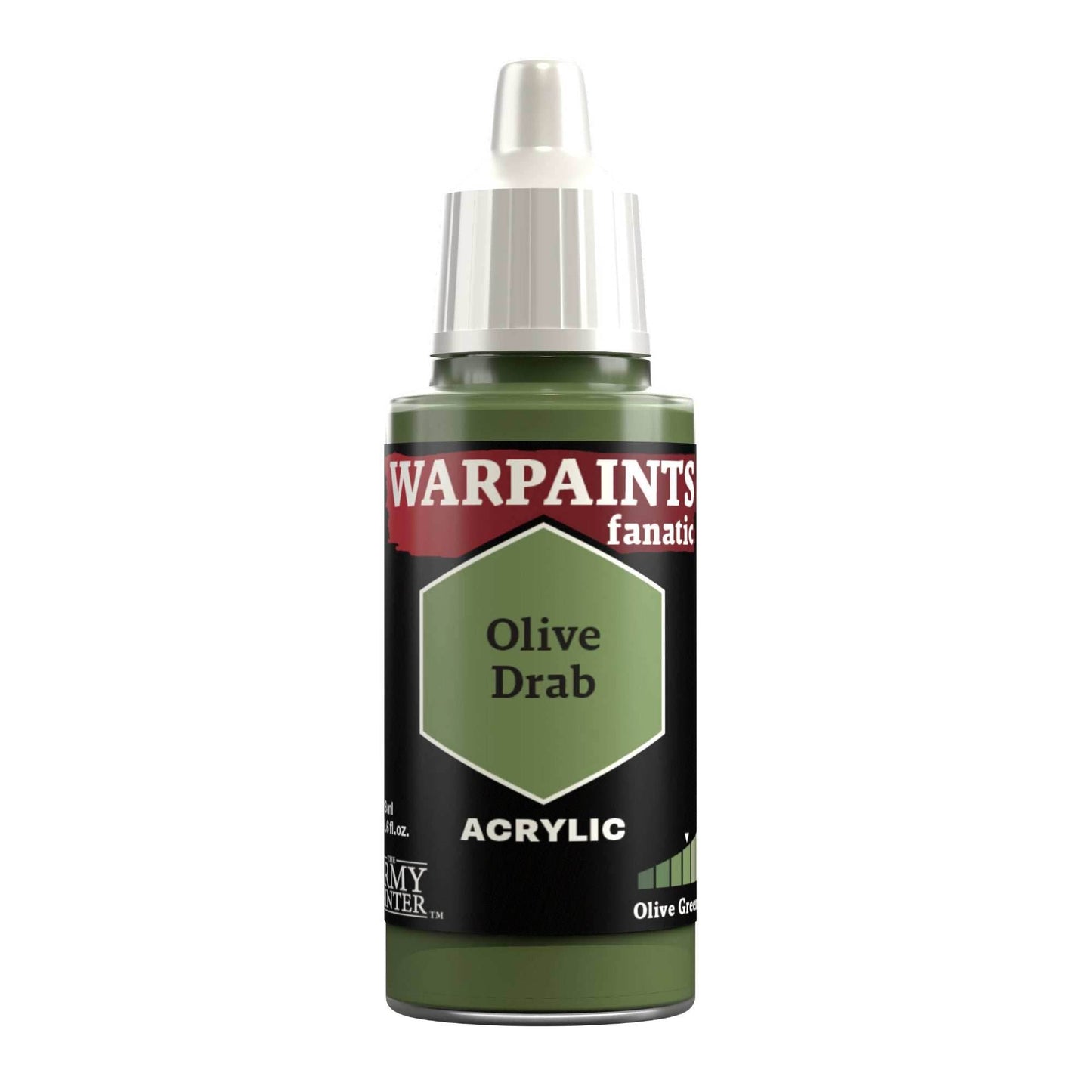 Army Painter Warpaints Fanatic: Olive Drab 18ml -