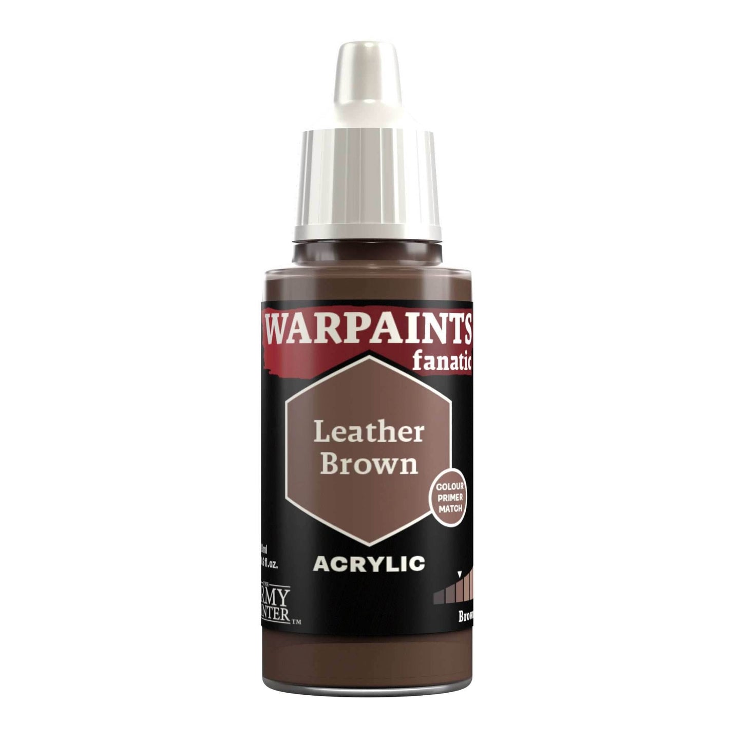 Army Painter Warpaints Fanatic: Leather Brown 18ml -