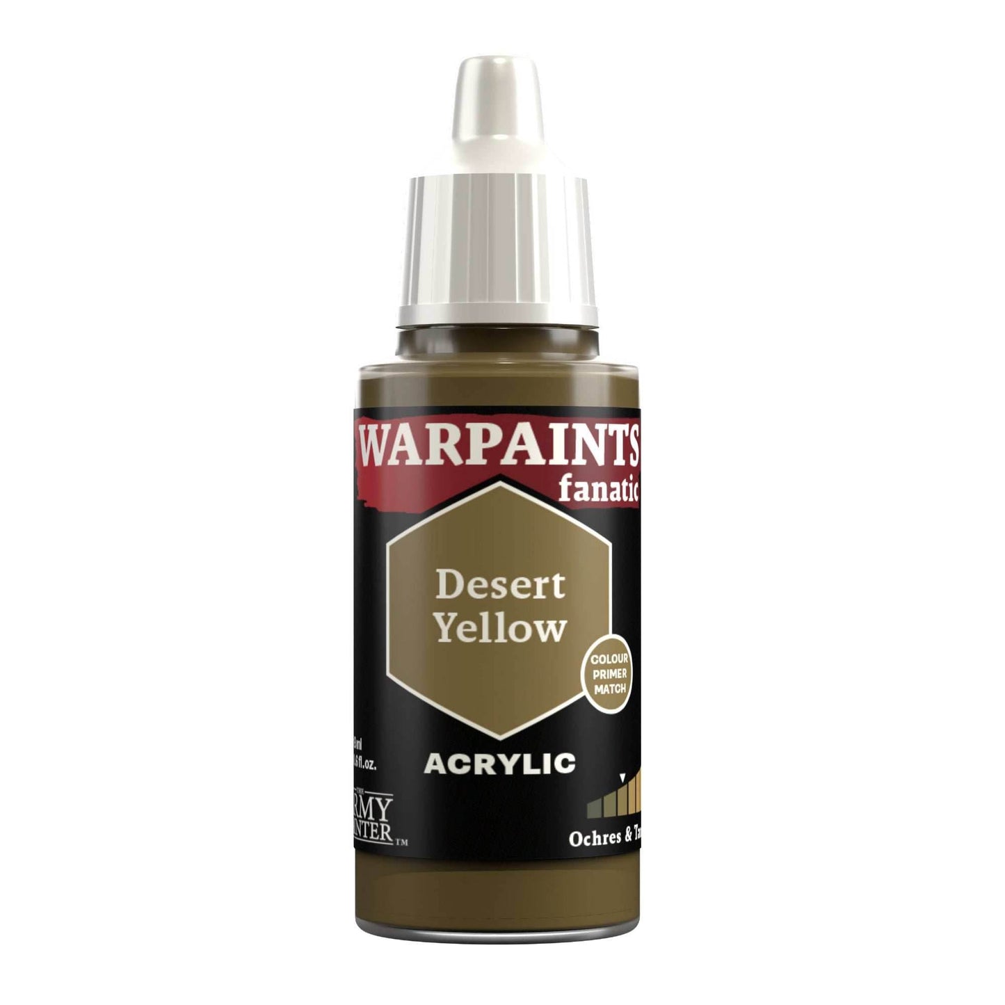 Army Painter Warpaints Fanatic: Desert Yellow 18ml -