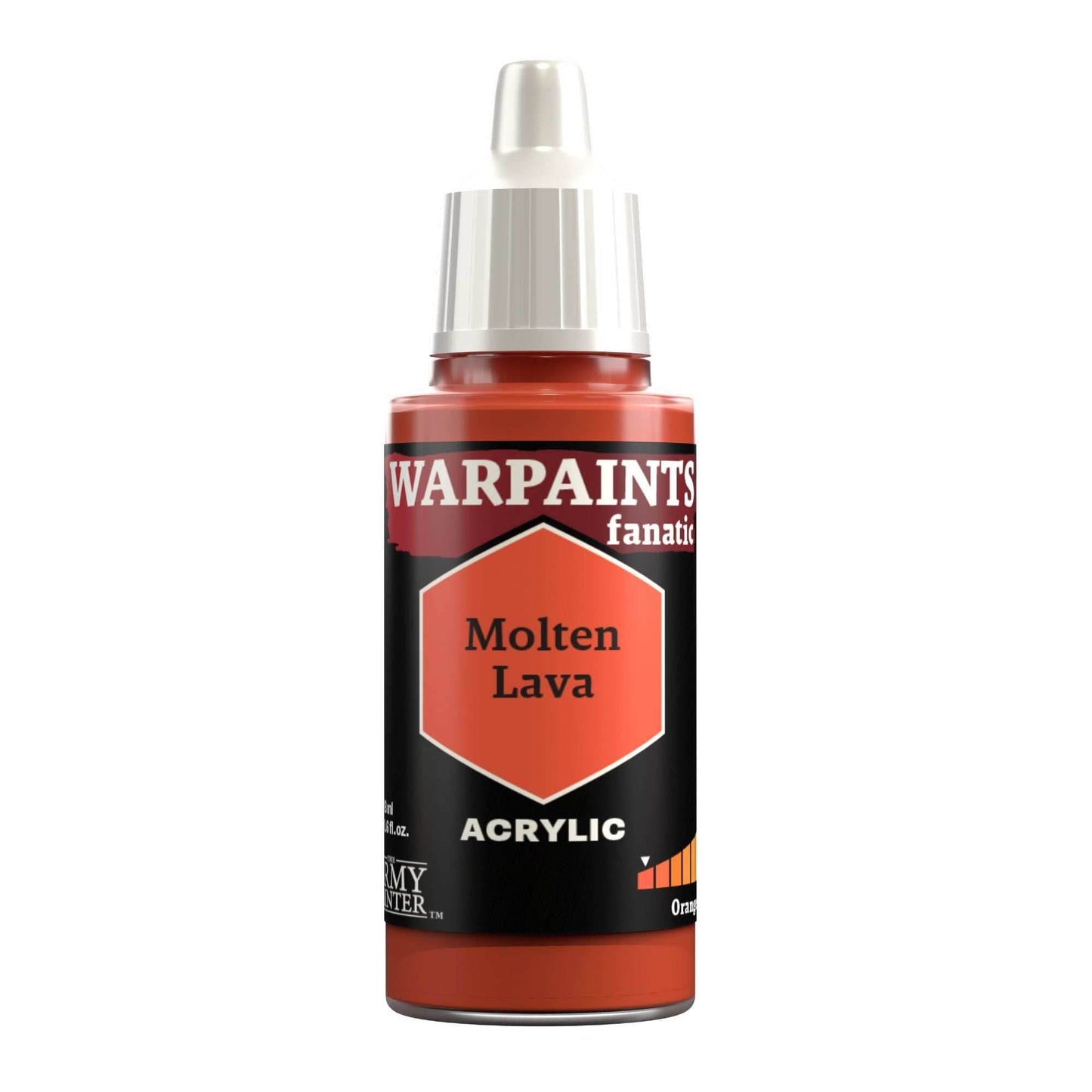 Army Painter Warpaints Fanatic: Molten Lava 18ml -