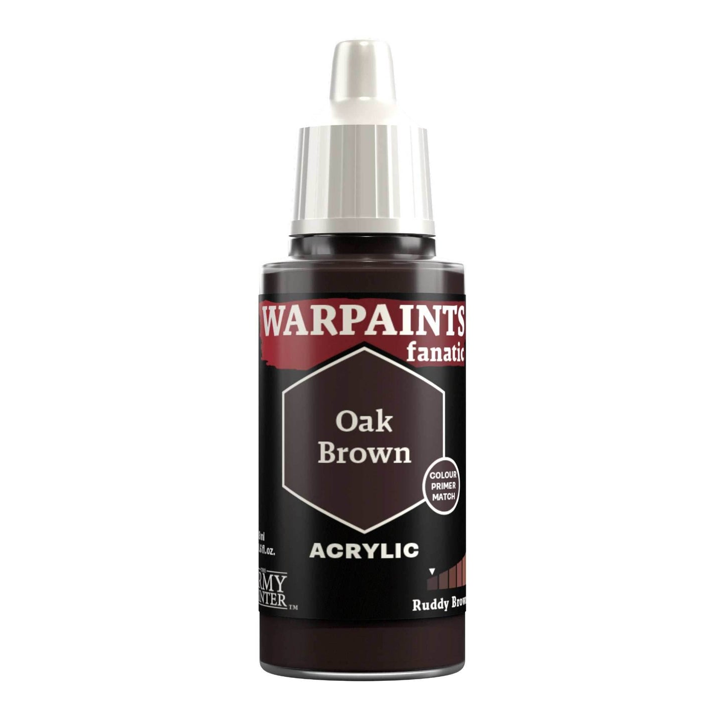 Army Painter Warpaints Fanatic: Oak Brown 18ml -