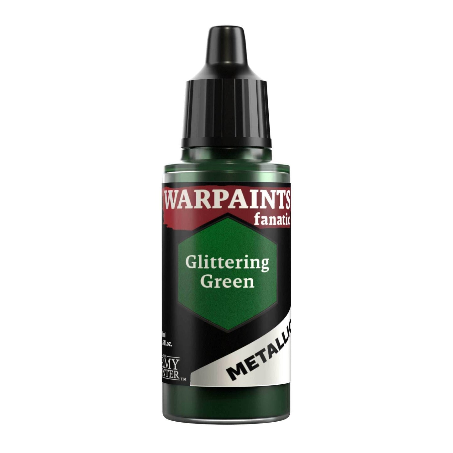 Army Painter Warpaints Fanatic: Metallic - Glittering Green 18ml -