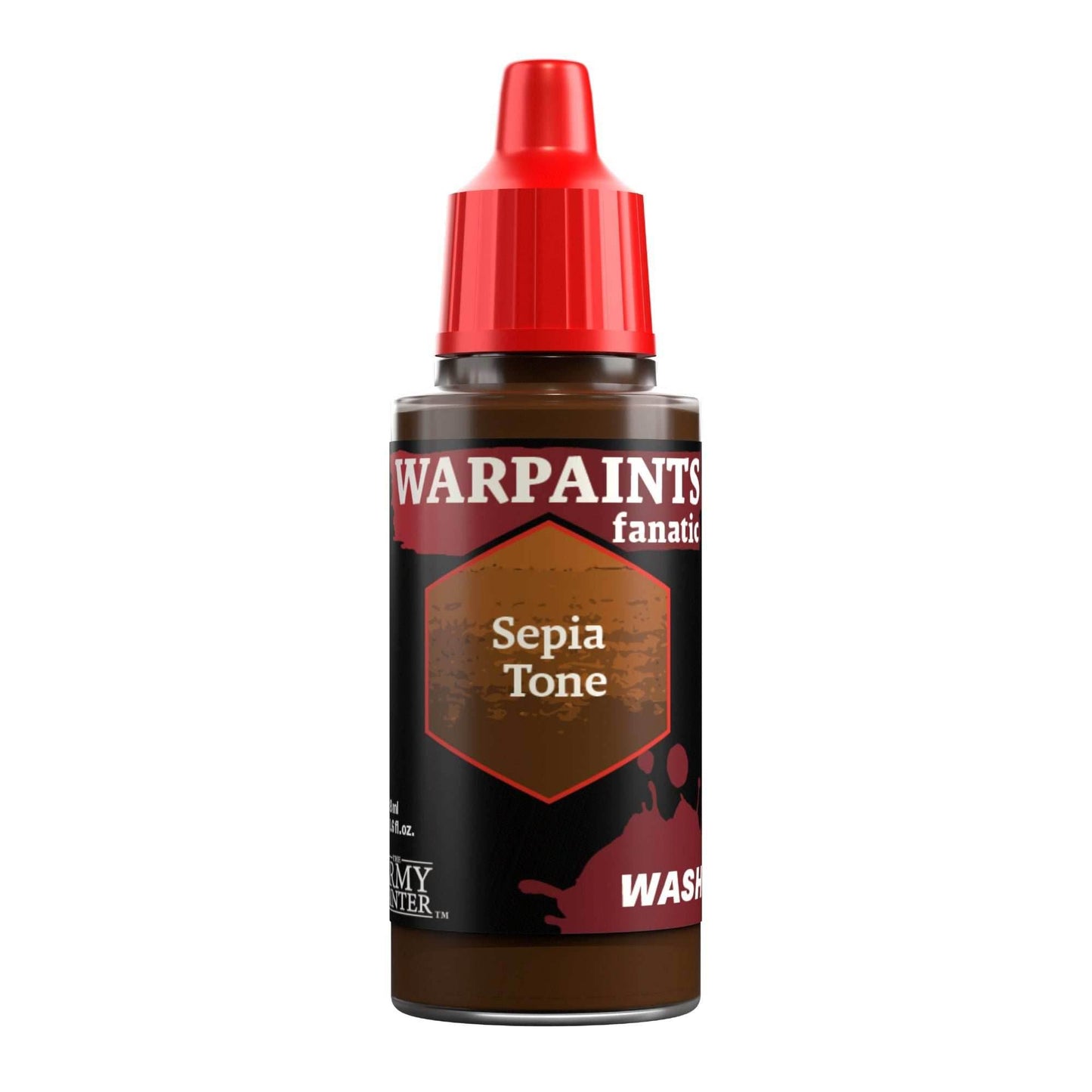 Army Painter Warpaints Fanatic: Wash - Sepia Tone 18ml -