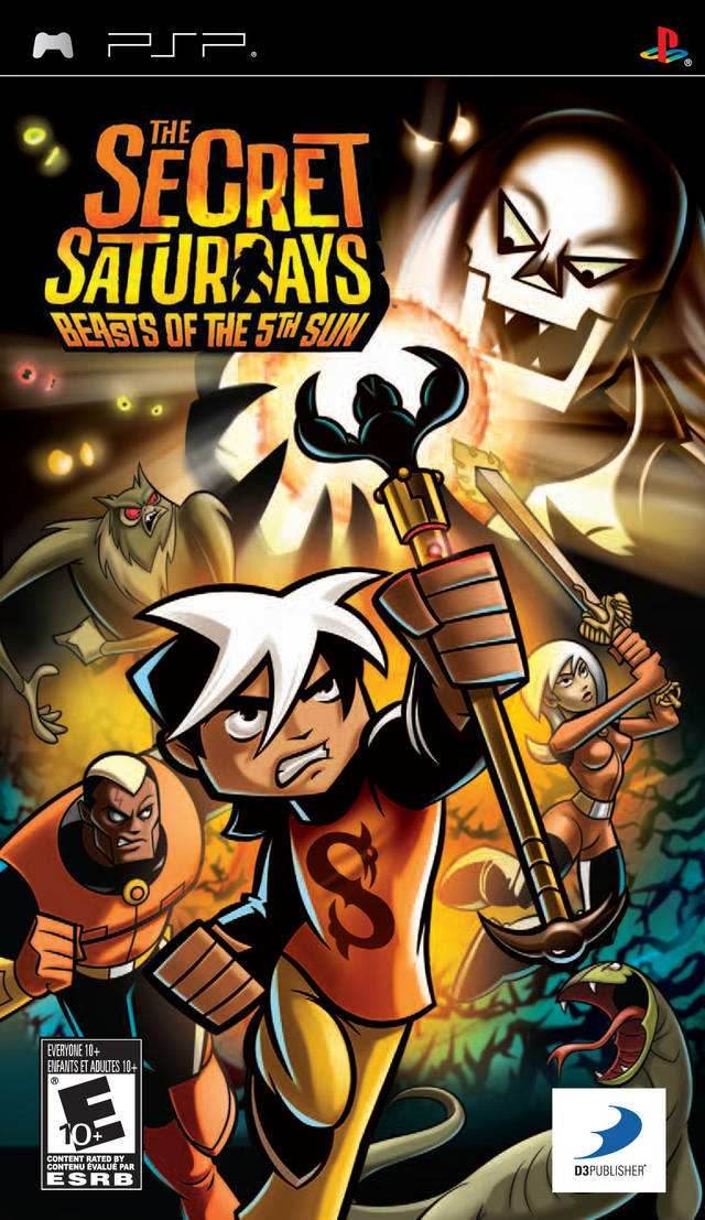 The Secret Saturdays: Beasts of The 5th Sun (PSP) - Game Manual Only