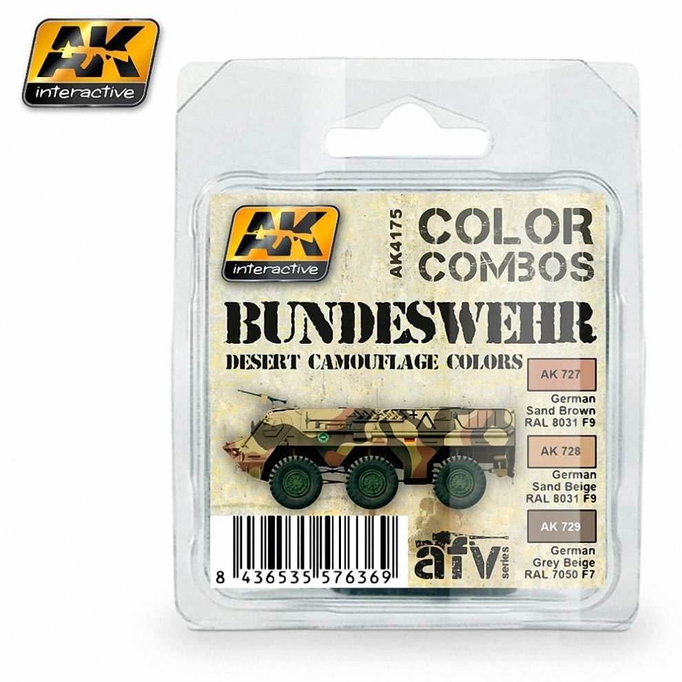 AK Interactive: Bundeswehr Desert Camouflage Set -
