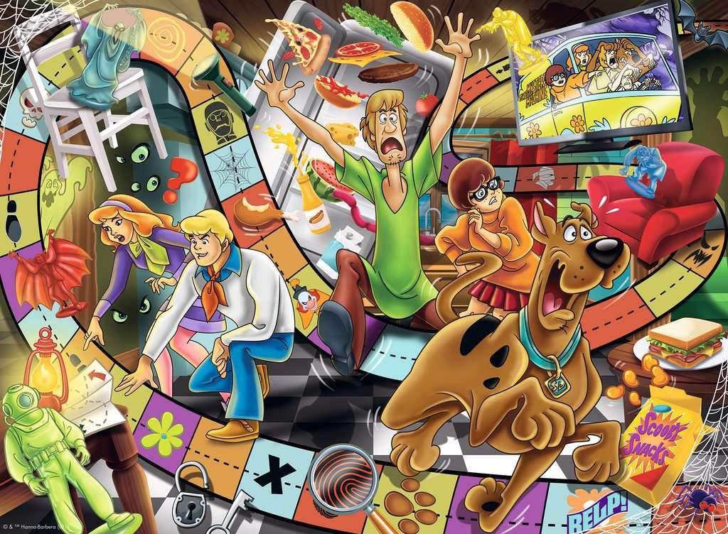 Puzzle: Scooby Doo Haunted Game -