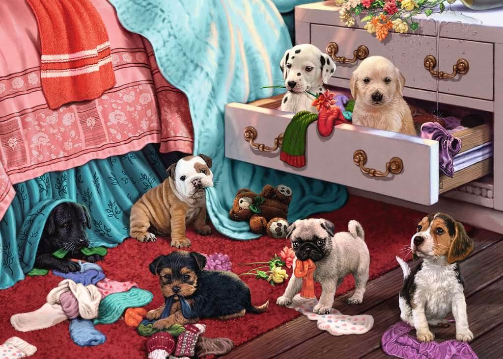 Puzzle: Large Format - Mischief Makers -
