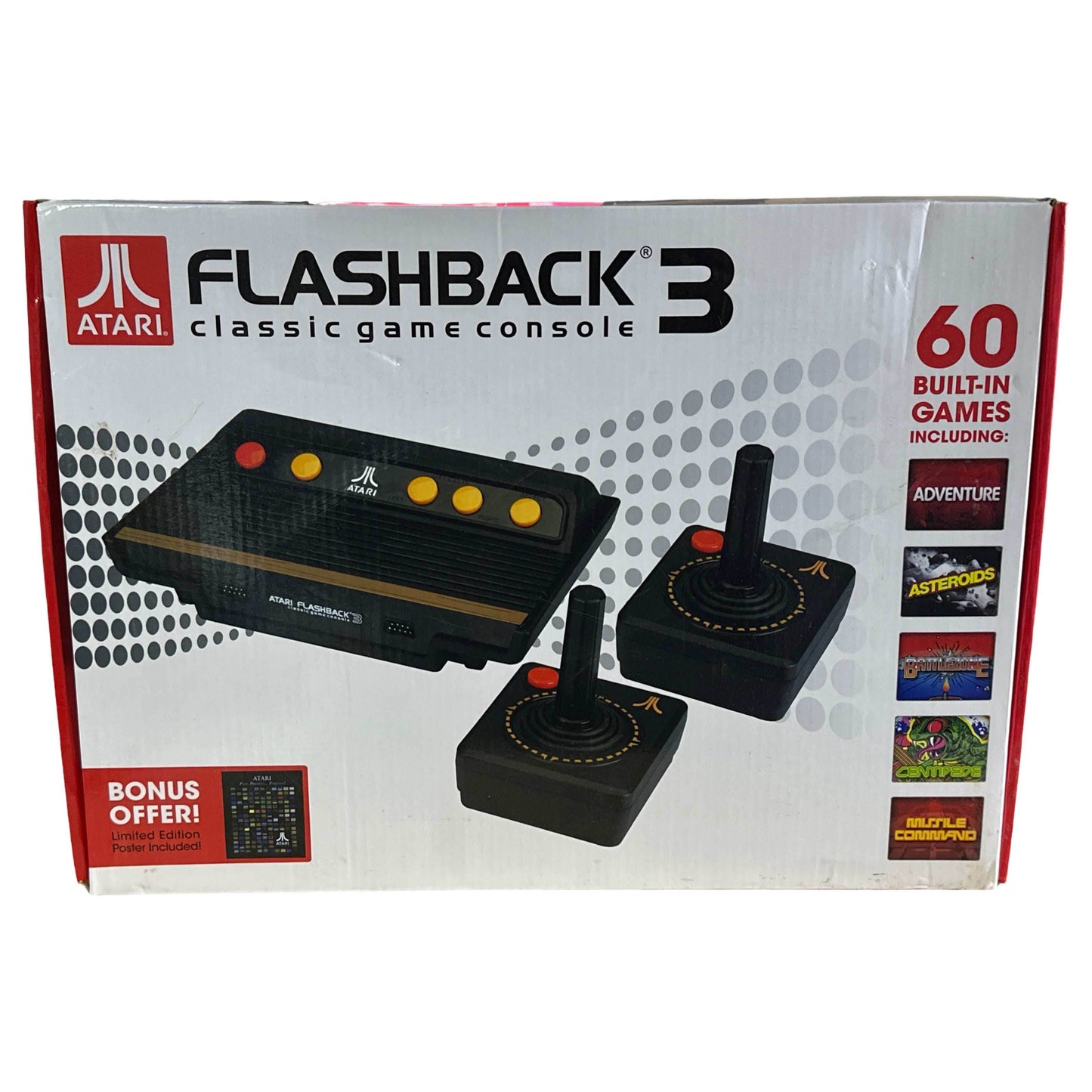 Atari Flashback 3 (60 Built in Games) - Atari 2600 -