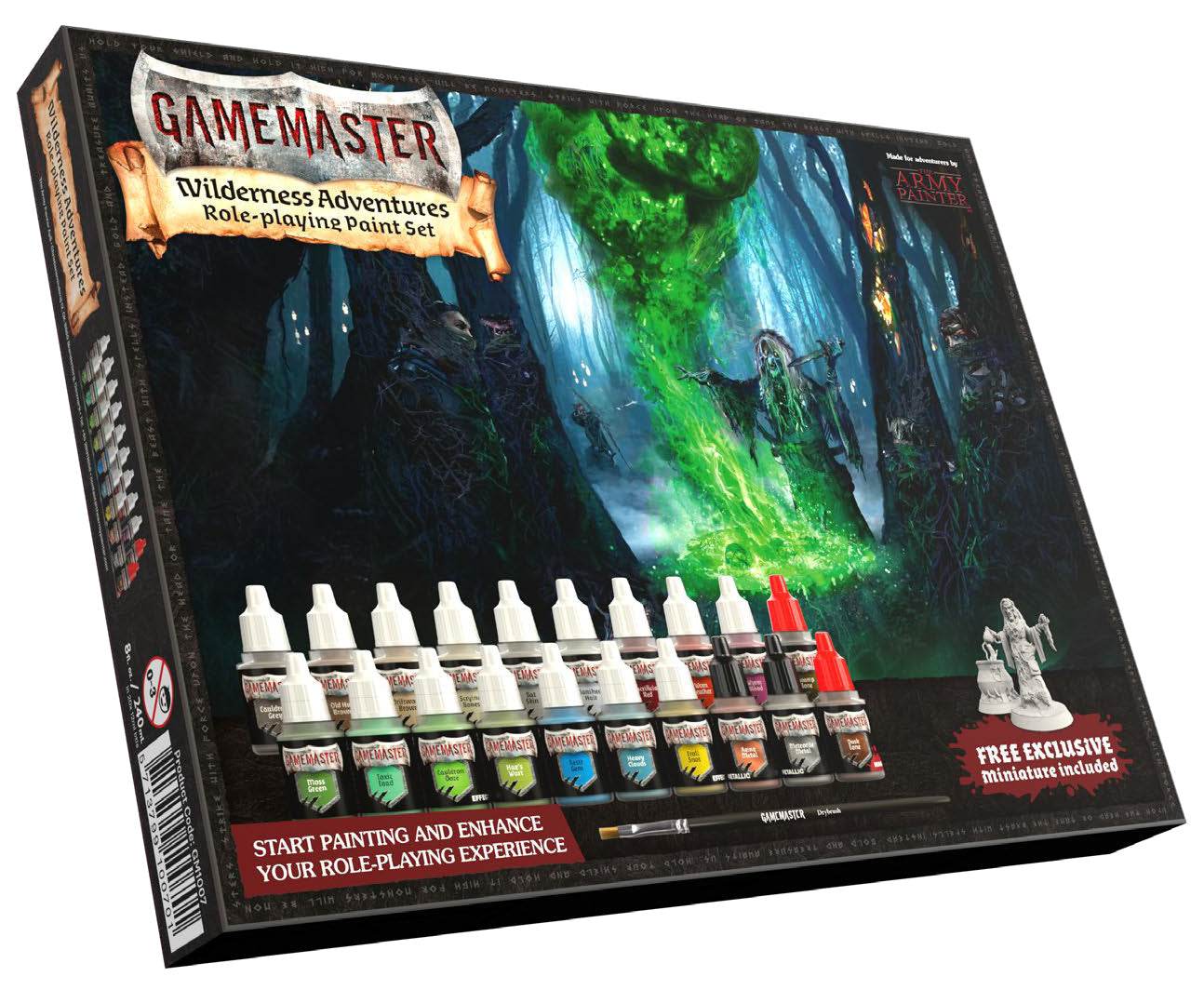 Warpaints: Gamemaster Wilderness Adventures Paint Set -