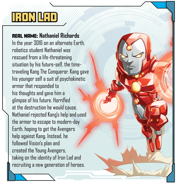 Marvel United: Multiverse Iron Lad Kickstarter Exclusive -