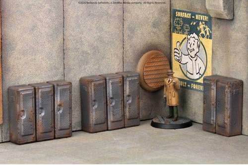 Fallout: Wasteland Warfare - Terrain Expansion - Vault Tec Lockers -