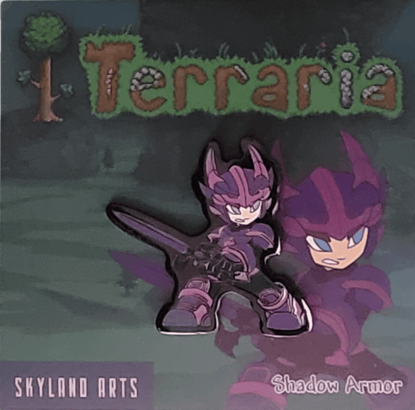 Shadow Armor PC Hard Enamel Pin -