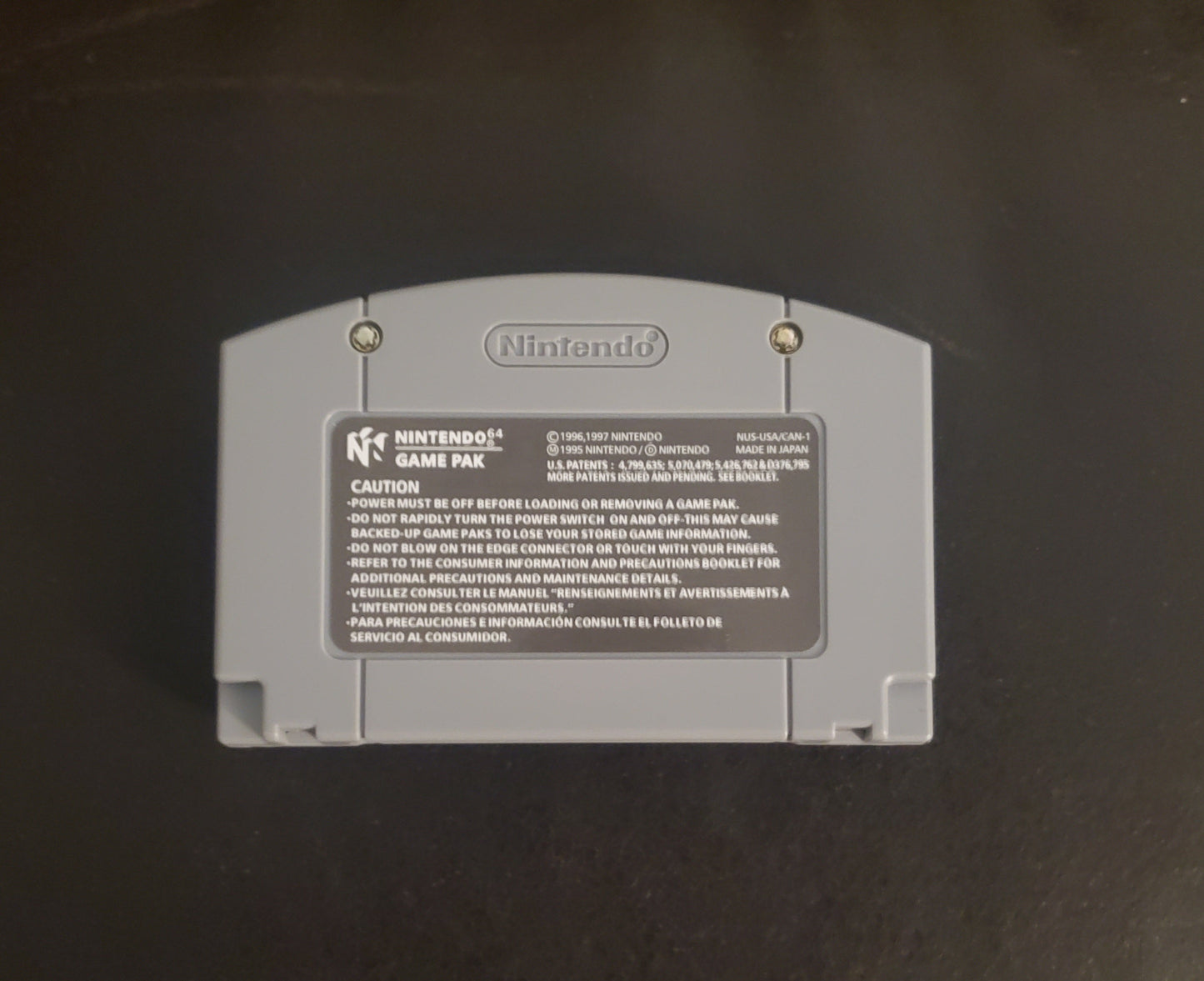Starcraft 64 N64 Nintendo 64 Video Game Cartridge 2000