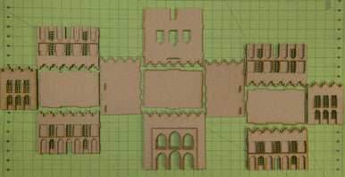 15mm Middle Eastern Building - 15MMDF085-2 -