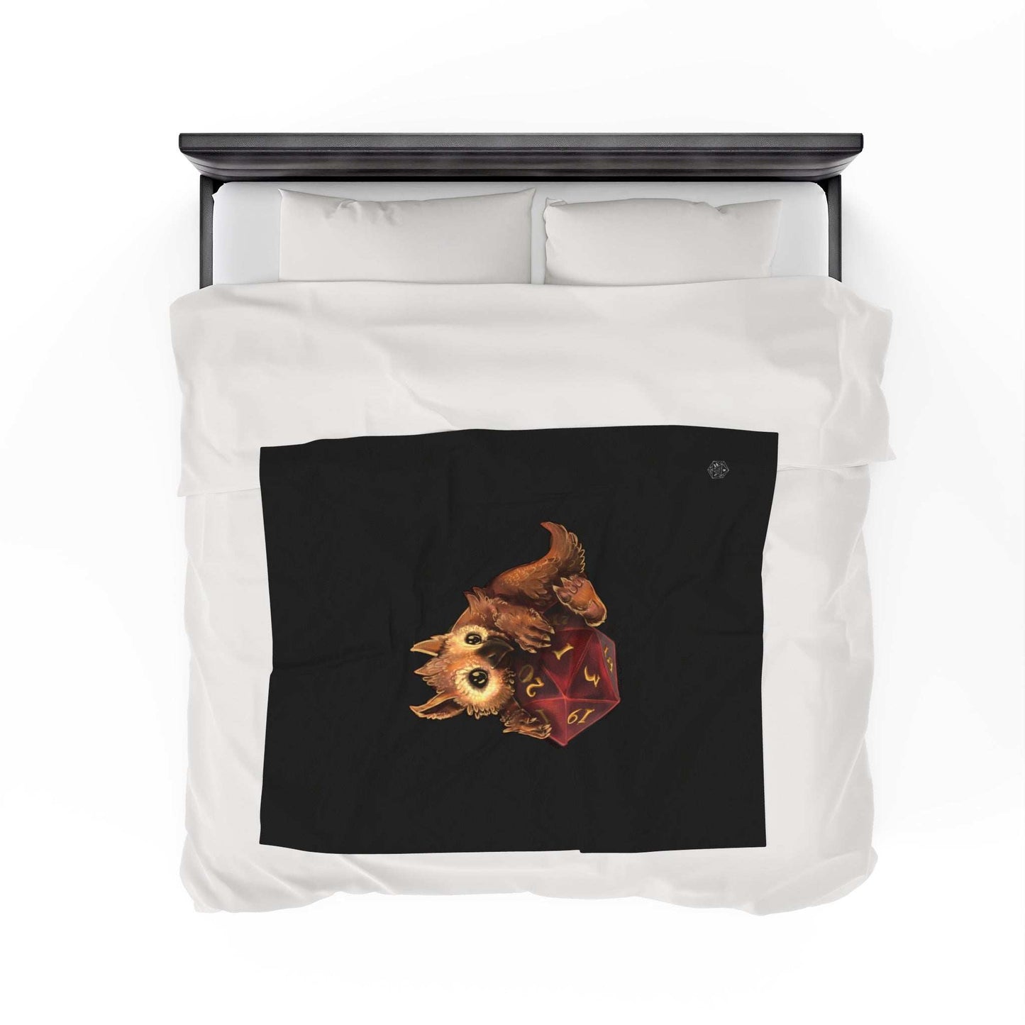 Owliver Velveteen Plush Blanket -