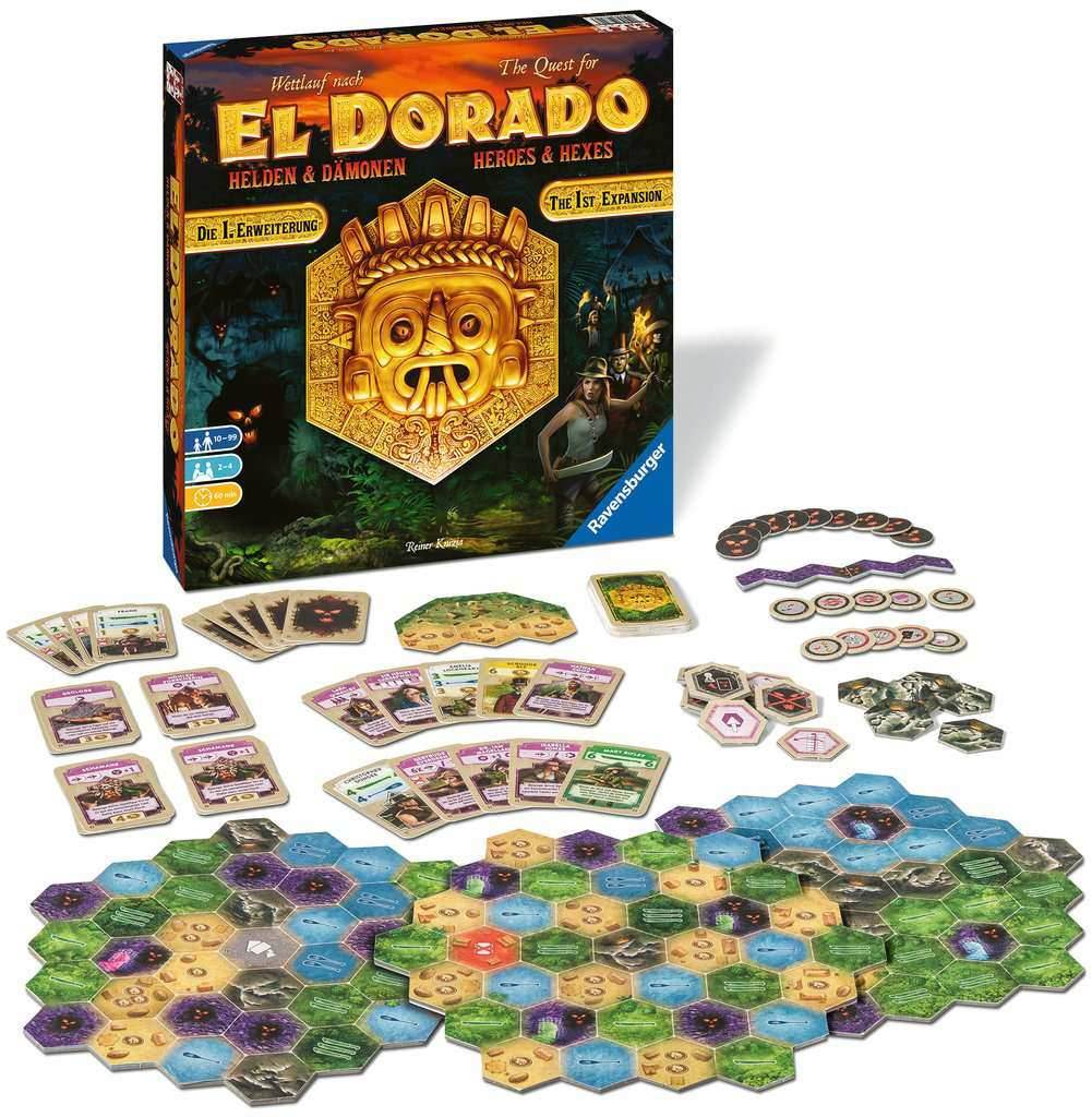 The Quest for EL DORADO: Heroes & Hexes -