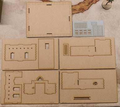 28mm Middle Eastern Building - 28MMDF098 -