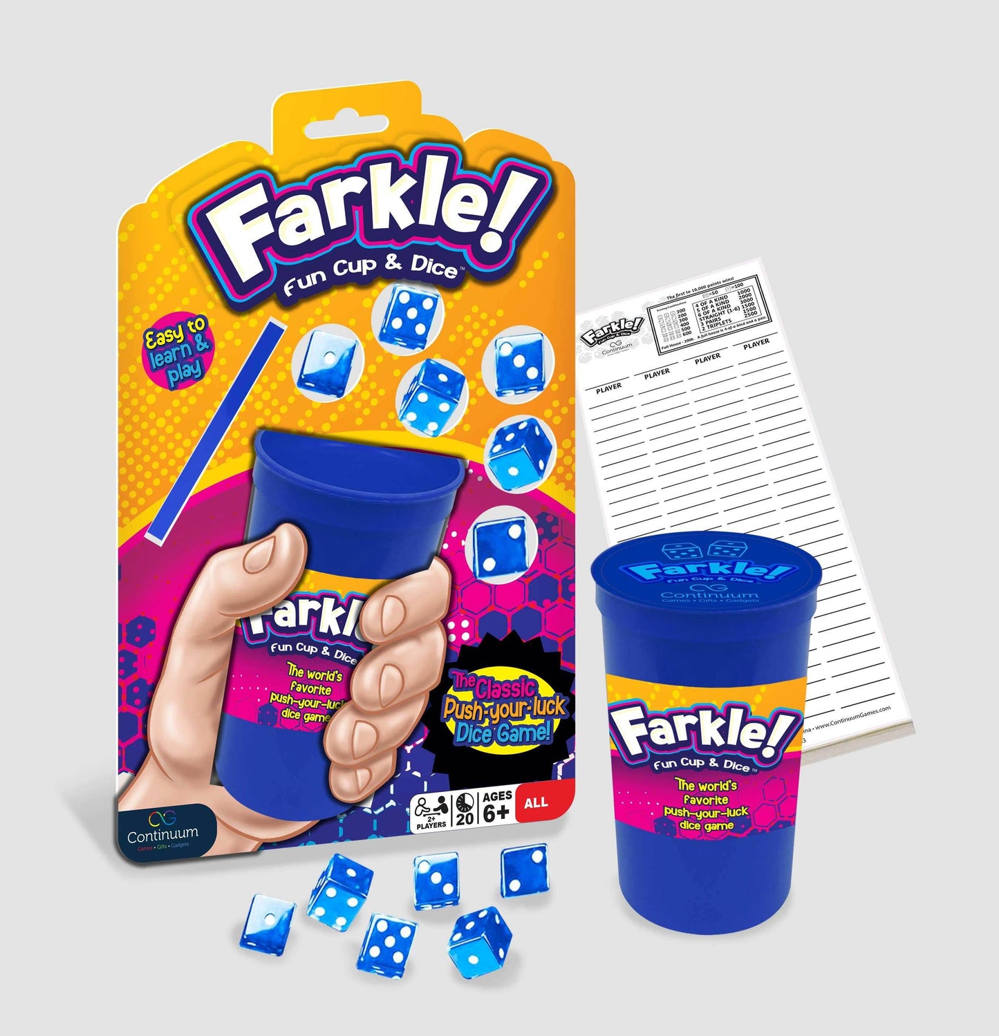 Farkle! Fun Cup & Dice -