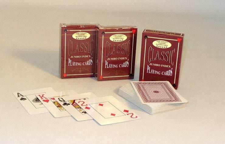 Playing Cards - Poker Jumbo Index -