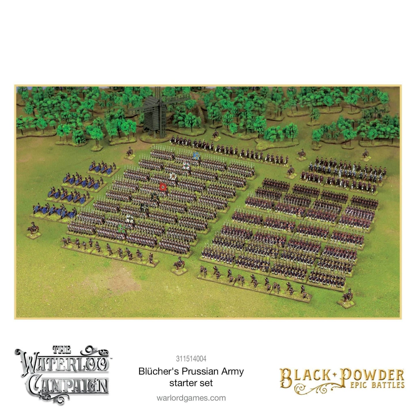 Black Powder: Epic Battles - Waterloo - Blüchers Prussian Army Starter Set -