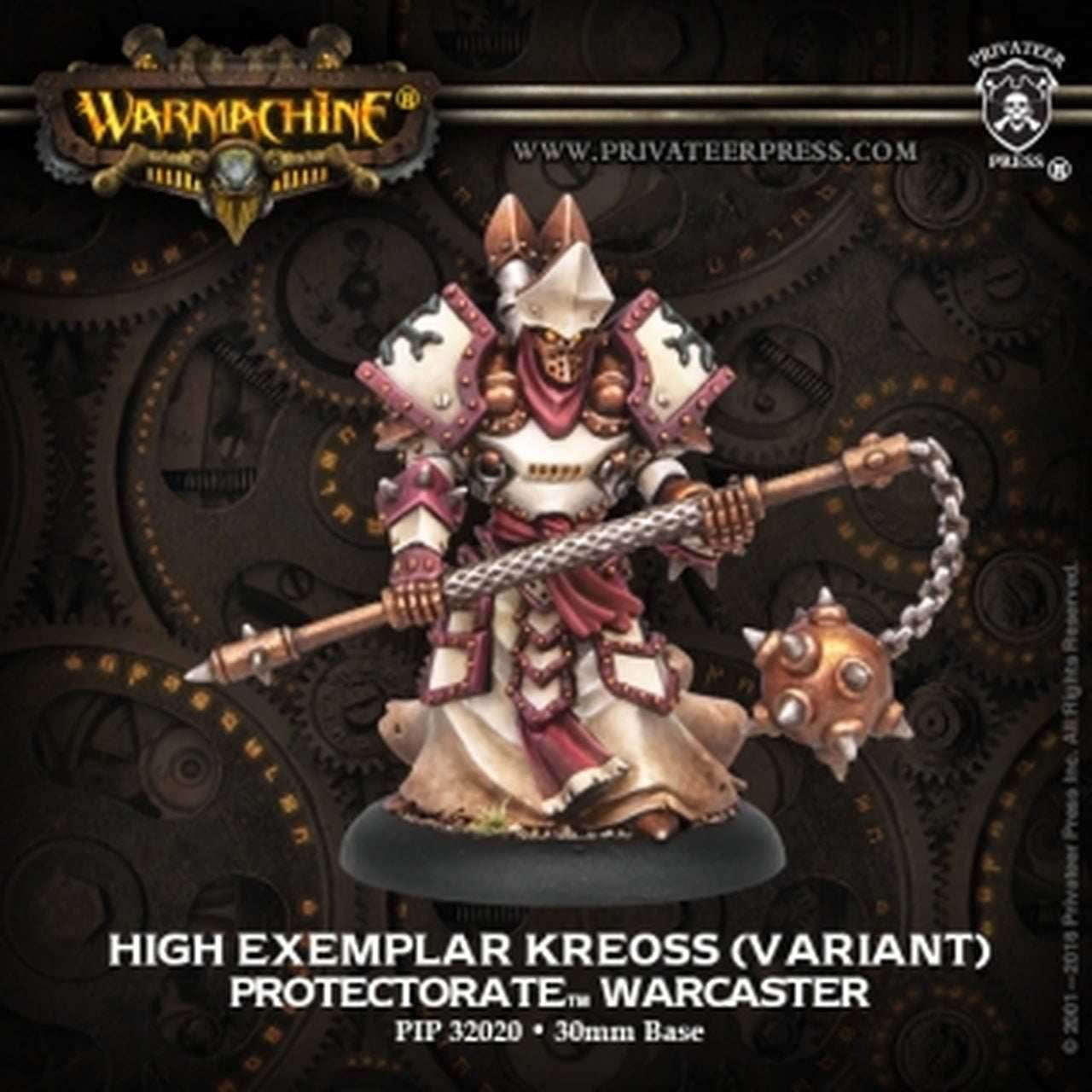 Warmachine: Protectorate of Menoth High Exemplar Kreoss 1 -
