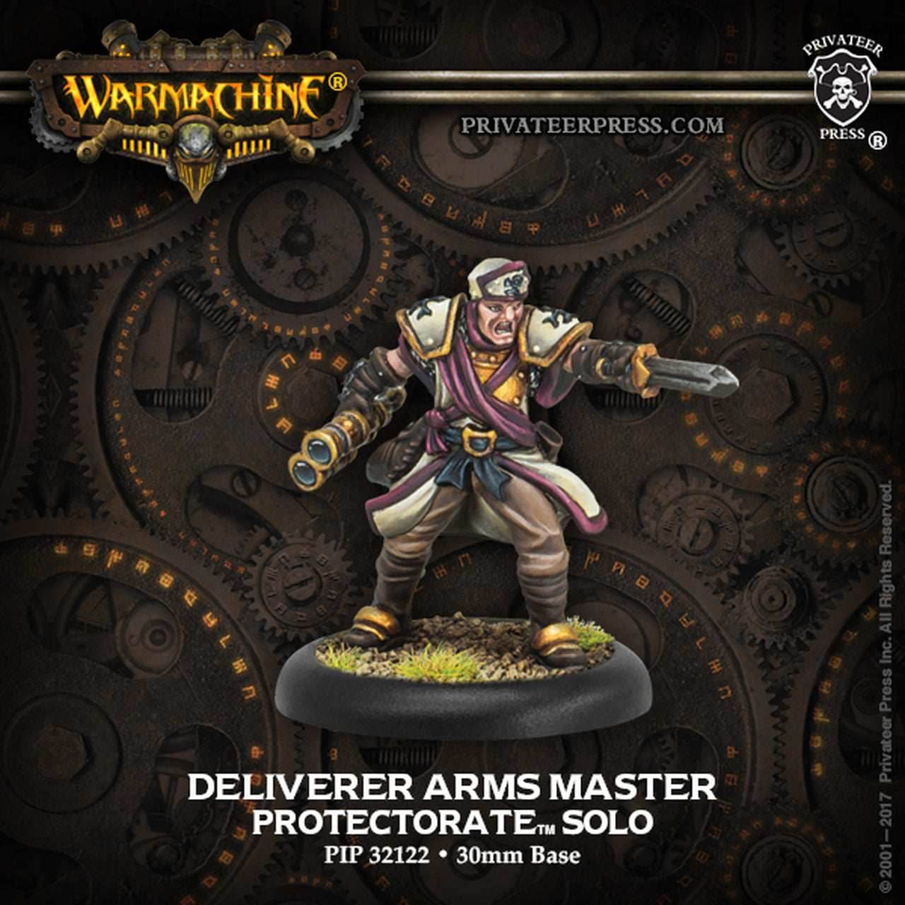 Warmachine: Protectorate of Menoth Deliverer Arms Master - Protectorate Solo -