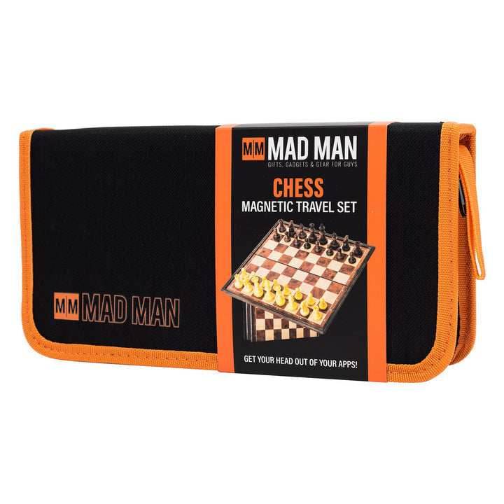 Mad Man: Magnetic Game Travel Set - Backgammon -
