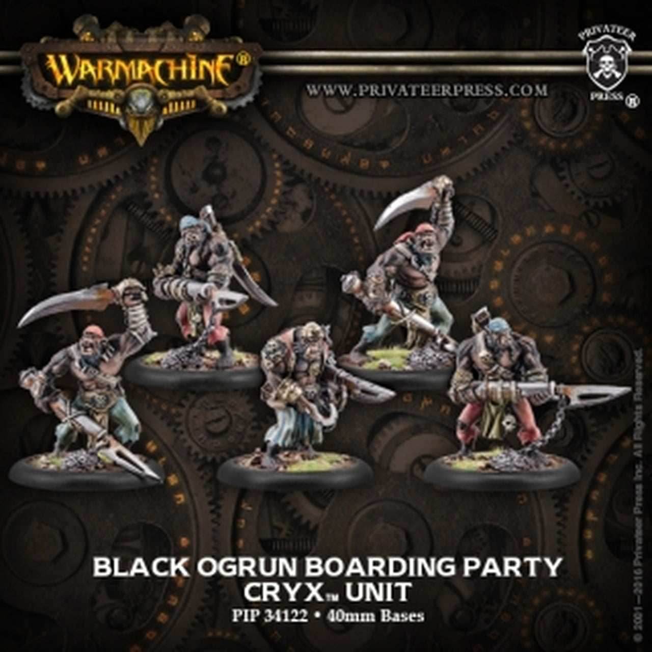 Warmachine: Cryx Black Ogrun Boarding Party 2 -