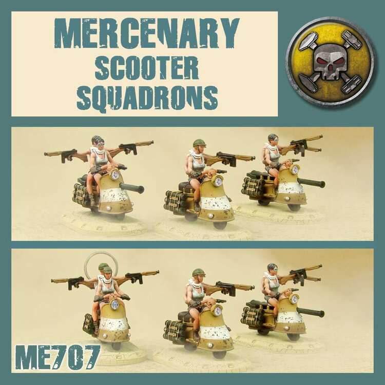 DUST 1947: Mercenary Scooter Squads -