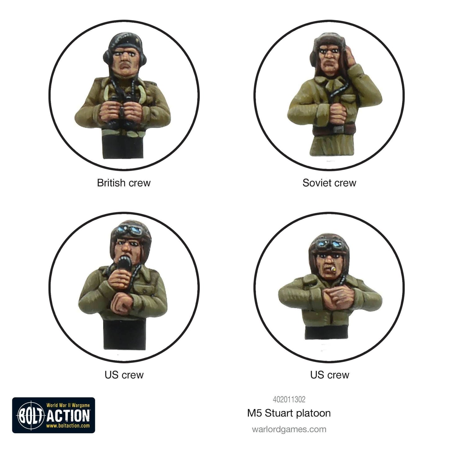 Bolt Action: M5 Stuart Platoon -