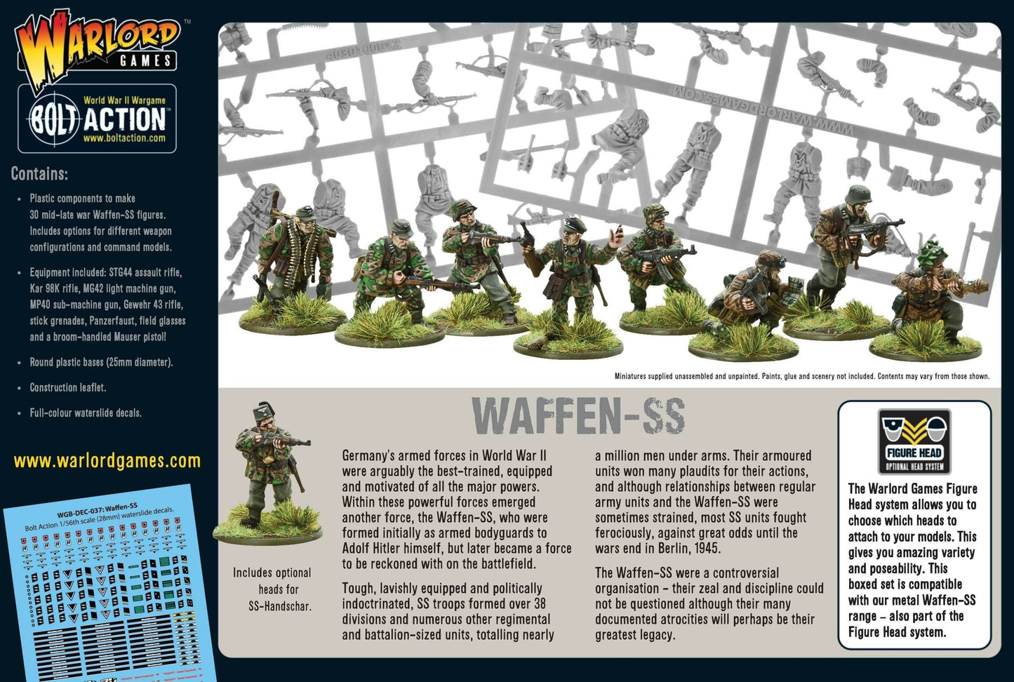 Bolt Action: Waffen SS WWII SS-Grenadiers -