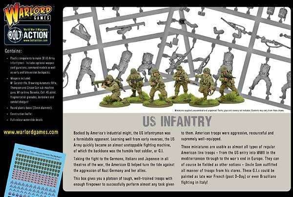 Bolt Action: US Infantry - WWII American GIs -