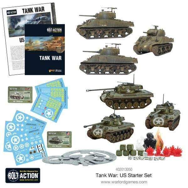 Bolt Action: Tank War - US starter set -
