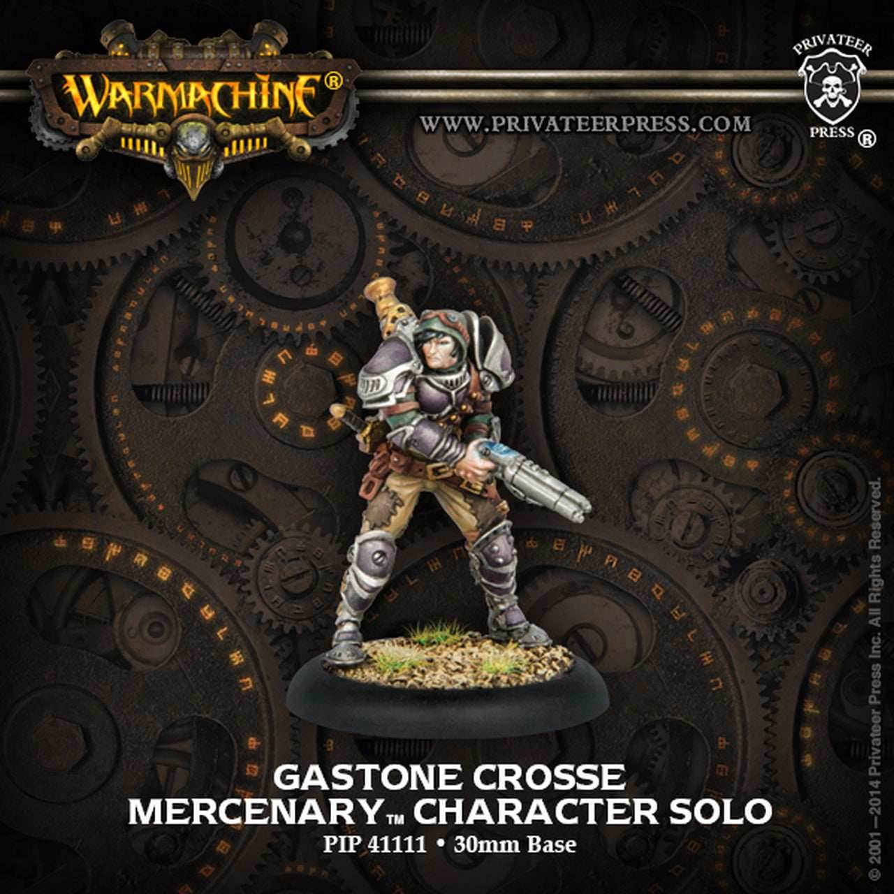 Warmachine: Mercenaries Gastone Crosse -