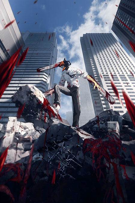 Chainsaw Man Wallscroll 315 -