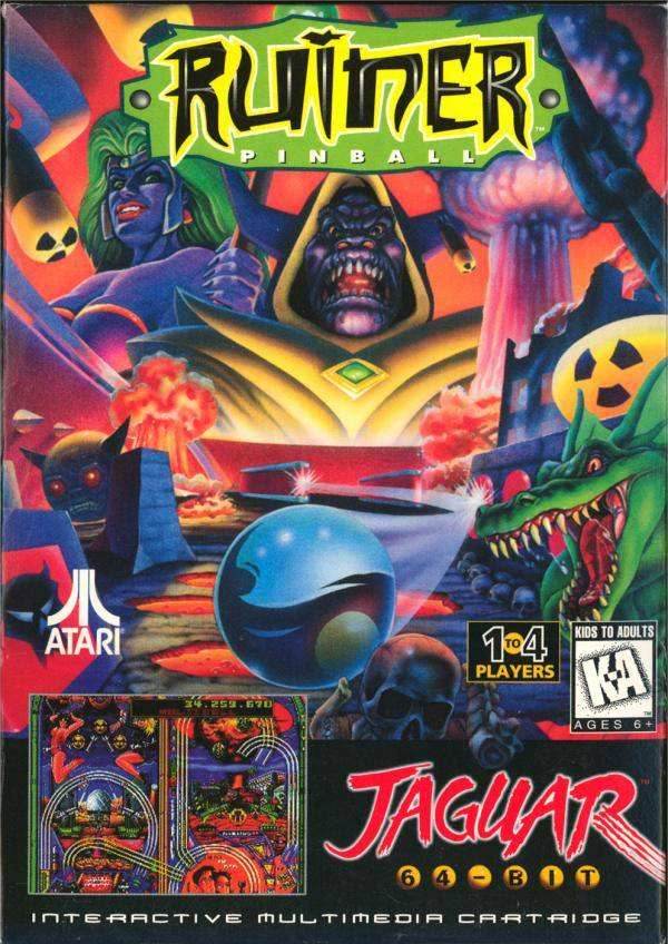 Ruiner Pinball (Atari Jaguar) - Game Manual Only
