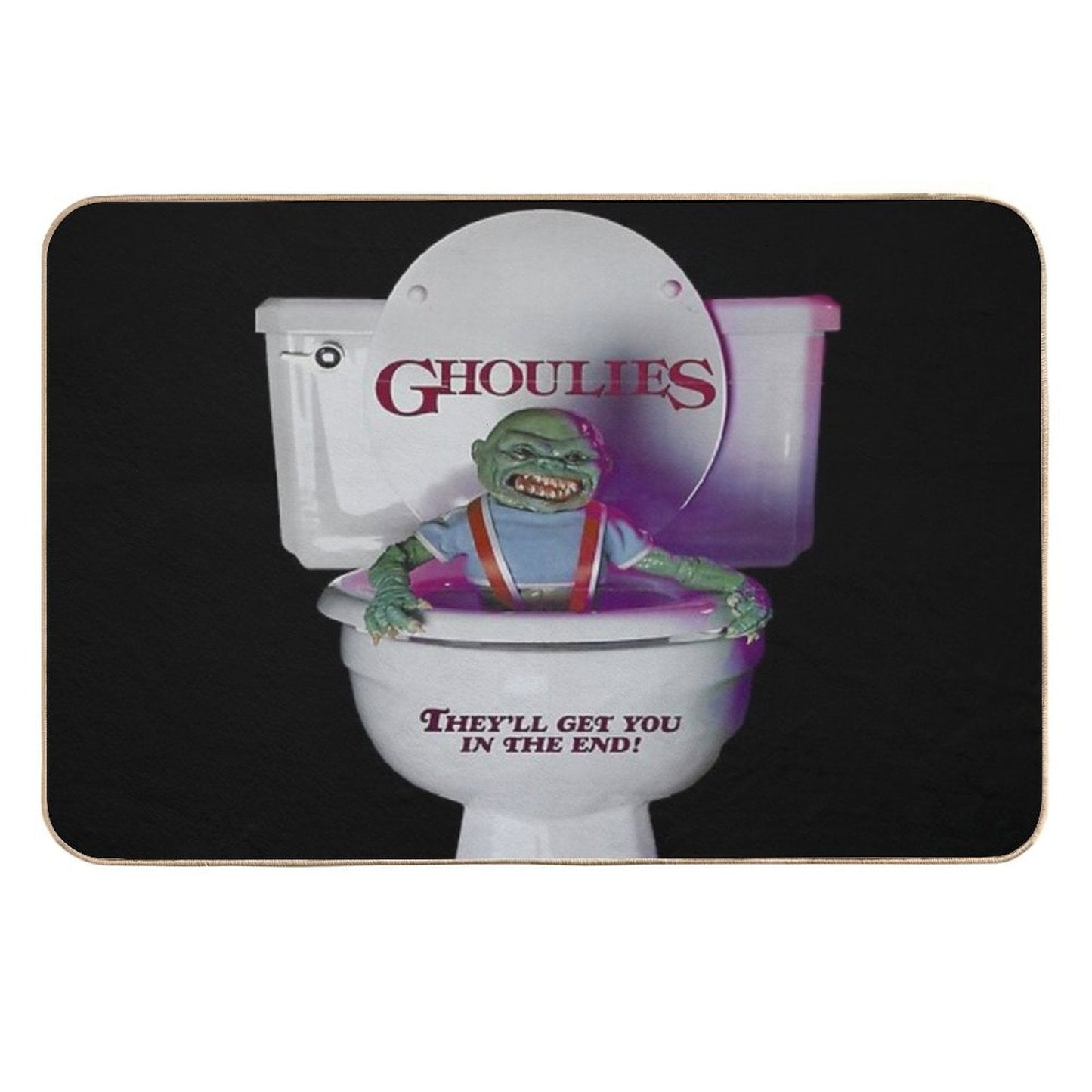 Ghoulies Fade-Resistant Bath Mat