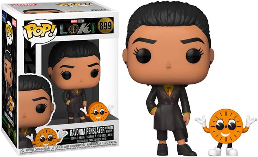 Funko Pop! & Buddy Marvel Loki - Ravonna with Miss Minute Vinyl Figure -